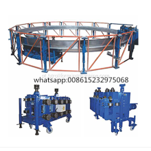 silo granulado de aço espiral de grão que faz a máquina